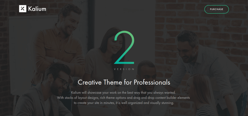 Kalium – Creative Portfolio WP Theme for Professionals
